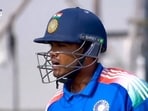 Ayush Mhatre was dismissed for just two runs in the U19 Asia Cup final vs Pakistan Ayush Mhatre was dismissed for just two runs in the U19 Asia Cup final vs Pakistan