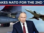 Russia stepped up long range bomber patrols near NATO airspace, with Tu-22M3 bombers carrying out a more than five hour flight over the Black Sea under fighter escort. Russia stepped up long range bomber patrols near NATO airspace, with Tu-22M3 bombers carrying out a more than five hour flight over the Black Sea under fighter escort.