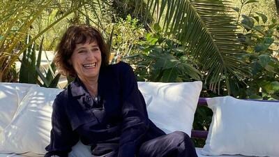 Alexandra Pringle in Marrakech. Alexandra Pringle in Marrakech.