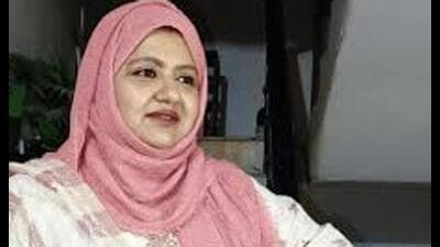 Police claimed that Rana had announced a protest and gherao in connection with the hijab controversy involving Bihar chief minister Nitish Kumar and Uttar Pradesh minister Sanjay Nishad. (File)