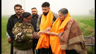 Rapper Badshah, in collaboration with Sikh Aid Foundation, on Sunday handed over the keys to newly constructed permanent houses for families affected by the recent floods in Punjab, marking a shift from emergency relief to long-term rehabilitation.