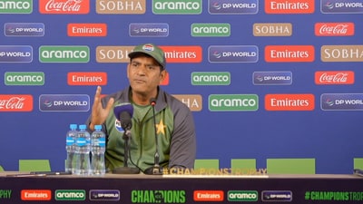 Aaqib Javed addresses the press before Bangladesh vs Pakistan match Aaqib Javed addresses the press before Bangladesh vs Pakistan match