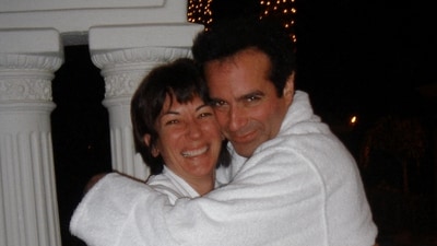 Ghislaine Maxwell poses with David Copperfield in this image released by the Department of Justice in Washington, D.C., U.S., on December 19, 2025 as part of a new trove of documents from its investigations into the late financier and convicted sex offender Jeffrey Epstein. U.S. Justice Department/Handout via REUTERS   THIS IMAGE HAS BEEN SUPPLIED BY A THIRD PARTY (via REUTERS)