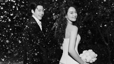 Kim Woo-bin and Shin Min-a marry in Seoul (Instagram/ament_official) Kim Woo-bin and Shin Min-a marry in Seoul (Instagram/ament_official)