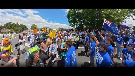 A ‘nagar kirtan’ (religious procession) marking the martyrdom of the Sahibzadas, sons of tenth Sikh master Guru Gobind Singh, was disrupted by protesters in the Manurewa suburb of South Auckland (New Zealand) on Friday, sparking tension within the local Sikh community and drawing sharp reactions from chief minister Bhagwant Mann, the Akal Takht jathedar and Shiromani Gurdwara Parbandhak Committee (SGPC).