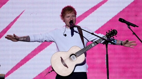 Ed Sheeran shares daughters Lyra and Jupiter with wife Cherry Seaborn, (AP)