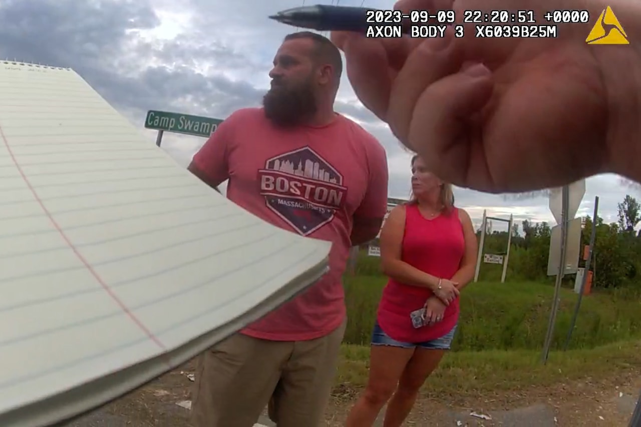 A still of Frank McMurrough from a video recorded on Sgt. Damon Vescovi's bodycam. A still of Frank McMurrough from a video recorded on Sgt. Damon Vescovi's bodycam.