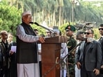 Bangladesh Chief Adviser Muhammad Yunus speaks during the funeral of Osman Hadi. Bangladesh Chief Adviser Muhammad Yunus speaks during the funeral of Osman Hadi.