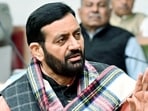 File photo of Haryana chief minister Nayab Singh Saini speaking during the Legislative Assembly Winter Session-2025.