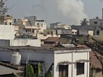 Police said Aftab was the son of the factory owner Manoor Mulla, and Amin was his relative and both worked in the firecracker factory. (HT)