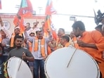 The BJP bagged more than 70% of the overall tally of 6,859 seats The BJP bagged more than 70% of the overall tally of 6,859 seats
