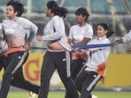 The Indian women’s team trains in Visakhapatnam ahead of the first T20I game against Sri Lanka women on Saturday. BCCI has made a major pay hike for domestic women cricketers. (PTI) The Indian women’s team trains in Visakhapatnam ahead of the first T20I game against Sri Lanka women on Saturday. BCCI has made a major pay hike for domestic women cricketers. (PTI)