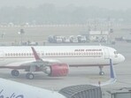 The Air India aircraft, a Boeing 777, was carrying around 355 people.