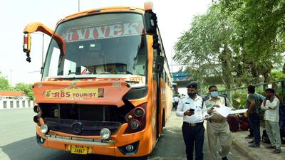 According to the transport department, enforcement teams carried out a district-wide drive during the 2025–26 (till December 18), focusing on unauthorised operations, overloading and other safety violations. (HT Archive) According to the transport department, enforcement teams carried out a district-wide drive during the 2025–26 (till December 18), focusing on unauthorised operations, overloading and other safety violations. (HT Archive)
