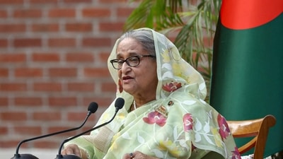 In November this year, a Bangladesh court found Sheikh Hasina guilty of “crimes against humanity”. (REUTERS/File Photo)