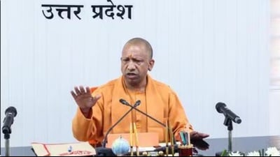 Chief minister Yogi Adityanath had warned elected representatives of the party against shirking responsibility from SIR (HT File Photo)