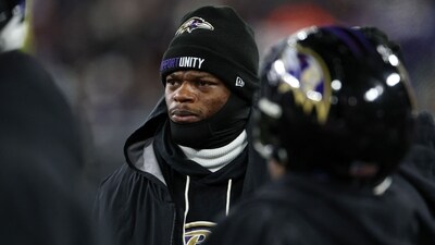 After Lamar Jackson left injured, the Ravens turned to Tyler Huntley (Getty Images via AFP) After Lamar Jackson left injured, the Ravens turned to Tyler Huntley (Getty Images via AFP)