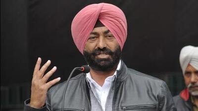 In a scathing attack on the BJP, All India Congress Committee (AICC) spokesperson Sukhpal Singh Khaira on Monday said, “By removing Mahatma Gandhi’s name, the BJP has insulted the Father of the Nation.” (HT File) In a scathing attack on the BJP, All India Congress Committee (AICC) spokesperson Sukhpal Singh Khaira on Monday said, “By removing Mahatma Gandhi’s name, the BJP has insulted the Father of the Nation.” (HT File)
