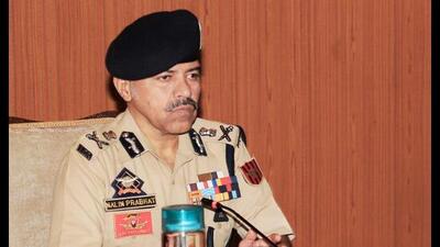 J&K director general of police (DGP) Nalin Prabhat on Monday said that terrorism and all other forms of criminal activities will always remain under constant radar of the J&K Police and they will be stamped out with authority. (HT File)