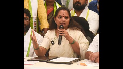Kalvakuntla Kavitha (PTI) Kalvakuntla Kavitha (PTI)