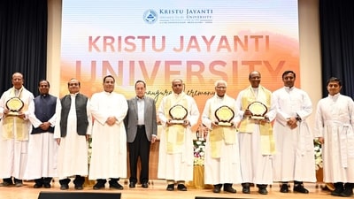 The university provides infrastructure for both cultural and athletic pursuits. (Kristu Jayanti (Deemed to be University))