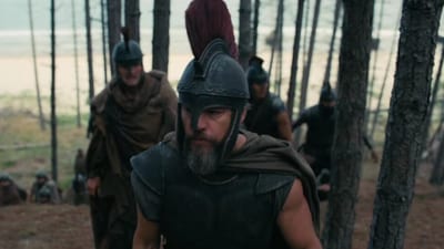 Matt Damon in a still from The Odyssey. Matt Damon in a still from The Odyssey.