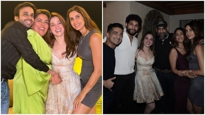 Tamannaah celebrates 36th birthday with her friends. (X/@Suriya_Speaks) Tamannaah celebrates 36th birthday with her friends. (X/@Suriya_Speaks)