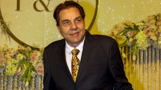 Dharmendra was among Hindi cinema’s most enduring superstars, who passed away at the age of 89. He delivered some of the most memorable performances in Aya Sawan Jhoom Ke, Sholay and Chupke Chupke.(File Photo/PTI)