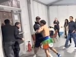 Vipin Gulia physically intervened to protect Indian boxer Neeraj Goyat Vipin Gulia physically intervened to protect Indian boxer Neeraj Goyat