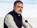 Leader of Opposition in the Lok Sabha and Congress leader Rahul Gandhi addresses a gathering during a visit to the Hertie School, in Berlin, Germany. 