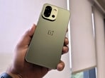 OnePlus 13s is the current compact flagship by OnePlus.(Ijaj Khan/HT)