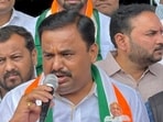 Prashant Jagtap (with mic), who has consistently opposed any tie-up with the Ajit Pawar-led faction, stayed away from the late-night meeting, underlining the depth of opposition within a section of the party. (Prashant Jagtap/X) Prashant Jagtap (with mic), who has consistently opposed any tie-up with the Ajit Pawar-led faction, stayed away from the late-night meeting, underlining the depth of opposition within a section of the party. (Prashant Jagtap/X)