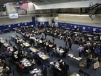 The final rule, announced on Tuesday and effective February 27, 2026, will govern the allocation of approximately 85,000 H-1B visas annually beginning with the fiscal 2027 registration season. (Getty Images)