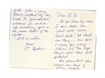 A card that makes a crude reference to U.S. President Donald Trump, purportedly written by convicted sex offender Jeffrey Epstein to Larry Nassar.