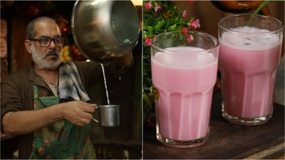 Discover the unique method of making Dhoodh Soda, a Pakistani street drink delight. (Instagram) Discover the unique method of making Dhoodh Soda, a Pakistani street drink delight. (Instagram)