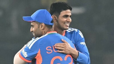 Mohammad Kaif highlighted the differences between the cases of Shubman Gill and Suryakumar Yadav (AFP)