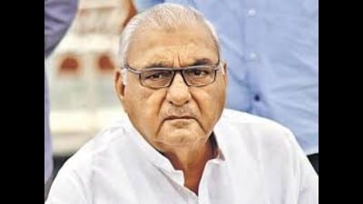 Former chief minister and leader of the Opposition, Bhupinder Singh Hooda Former chief minister and leader of the Opposition, Bhupinder Singh Hooda