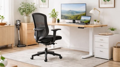 Regular maintenance keeps chairs supportive and adjustable desks smooth, helping home workspaces stay comfortable, functional and visually clean over time. (Ai Generated) Regular maintenance keeps chairs supportive and adjustable desks smooth, helping home workspaces stay comfortable, functional and visually clean over time. (Ai Generated)
