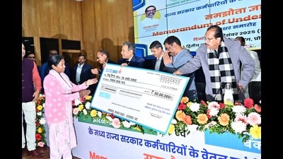 Jharkhand CM Hemant Soren at an event in Ranchi on Tuesday (HT PHOTO) Jharkhand CM Hemant Soren at an event in Ranchi on Tuesday (HT PHOTO)