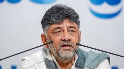 DK Shivakumar was speaking to reporters after reviewing metro projects at the Bengaluru Metro Rail Corporation Limited (BMRCL) office. (@DKShivakumar) DK Shivakumar was speaking to reporters after reviewing metro projects at the Bengaluru Metro Rail Corporation Limited (BMRCL) office. (@DKShivakumar)