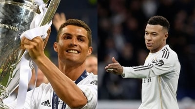 Cristiano Ronaldo had a squad around him, Kylian Mbappe doesn’t: Why Real Madrid can’t replicate Ronaldo’s blueprint yet. (Instagram and AFP) Cristiano Ronaldo had a squad around him, Kylian Mbappe doesn’t: Why Real Madrid can’t replicate Ronaldo’s blueprint yet. (Instagram and AFP)