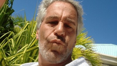 Jeffrey Epstein is seen in this image released by the Department of Justice in Washington, DC. (via REUTERS)