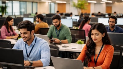 Indian nationals form the backbone of the H-1B programme, accounting for over 70% of all visas issued annually. (AI-generated image) Indian nationals form the backbone of the H-1B programme, accounting for over 70% of all visas issued annually. (AI-generated image)