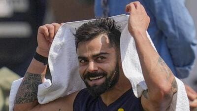 Virat Kohli during a training session ahead of Delhi’s Vijay Hazare Trophy match against Andhra. (PTI) Virat Kohli during a training session ahead of Delhi’s Vijay Hazare Trophy match against Andhra. (PTI)