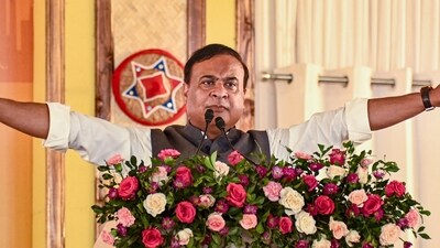 While Sarma is not heard mentioning any names throughout the clip, he reportedly made an apparent refence to Congress MP Gaurav Gogoi and his wife Elizabath while reiterating his claim that the latter “works for Pakistan”. (File/PTI) While Sarma is not heard mentioning any names throughout the clip, he reportedly made an apparent refence to Congress MP Gaurav Gogoi and his wife Elizabath while reiterating his claim that the latter “works for Pakistan”. (File/PTI)