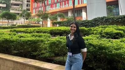 Vanshika Khurana, 24, quit her job as an analyst to focus on content creation.