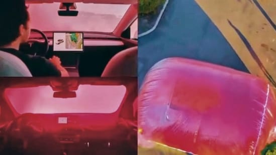 The Model Y is equipped with Tesla’s Bioweapon Defence Mode, which is designed to filter incoming air before it enters the cabin.