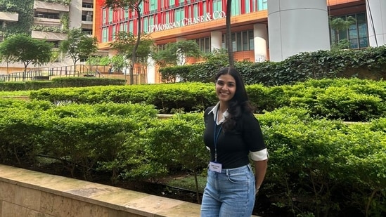 Vanshika Khurana, 24, quit her job as an analyst to focus on content creation.