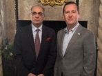 Ambassador Vinay Mohan Kwatra undertook his first visit to Mar-a-Lago and held discussions with Sergio Gor.