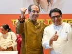 MNS chief Raj Thackeray and Shiv Sena (UBT) chief Uddhav Thackeray (Raju Shinde/HT Photo)